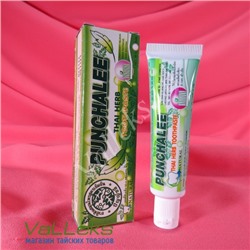 Отбеливающая натуральная зубная паста Punchalee Thai Herb Toothpaste, 35гр.