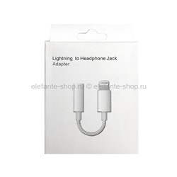 Переходник c mini-Jack 3,5 мм на выход Lightning