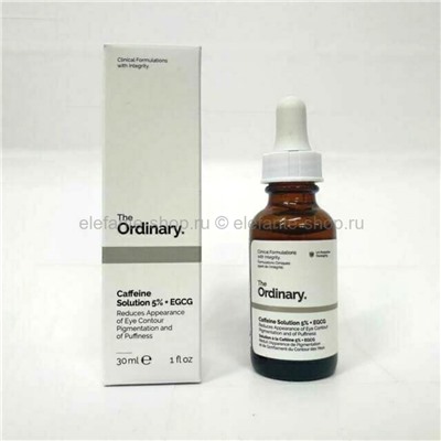 Сыворотка для ухода за кожей вокруг глаз The Ordinary Caffeine Solution 5% + EGCG, 30 мл (125)