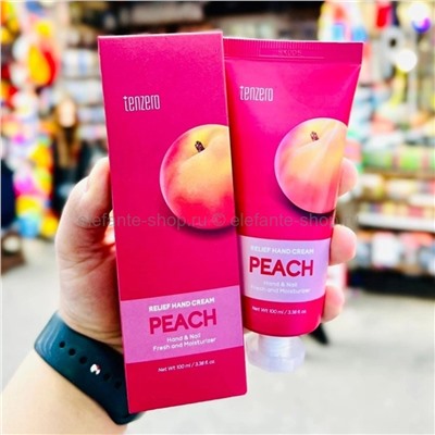 Крем для рук TENZERO Relief Peach Hand Cream 100ml (13)