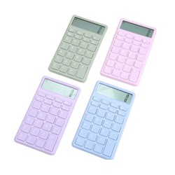 Калькулятор DD-182 Runzon Настольный, 12 разрядный, 15х8,5х1,6см, цвета ассорти