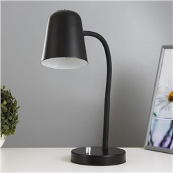 Настольная лампа "Санни" Е27 15Вт черный 14,5х15х50 см