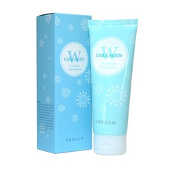 ПЕНКА ДЛЯ УМЫВАНИЯ С МОРСКИМ КОЛЛАГЕНОМ W COLLAGEN PURE SHINING FOAM CLEANSING, 100мл ENOUGH