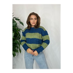 пуловер 1016-14 тено-зеленый