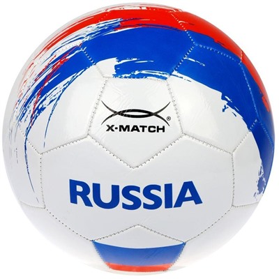 Мяч футбольный X-Match "Россия" 1 слой PVC арт.56451