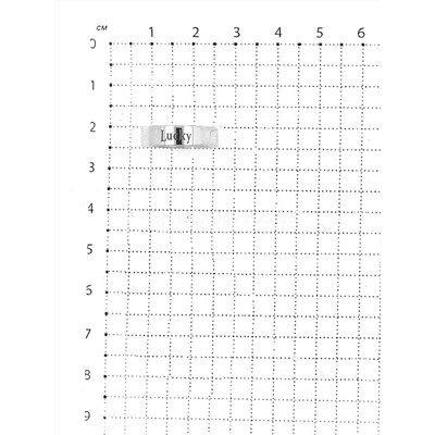 Кольцо из родированного серебра - Lucky (счастливый) 925 пробы 410-15-15-14р