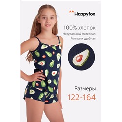 Пижама для девочки Happy Fox