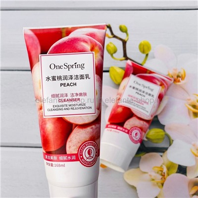 Пенка для умывания One Spring Peach Cleanser, 168 мл