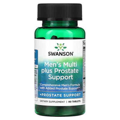 Swanson Мужской мультивитамин с поддержкой простаты - 90 таблеток - Swanson