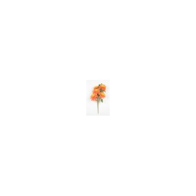 Искусственные цветы, Ветка в букете кустовая георгин 5 голов(1010237)