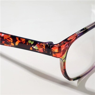 Готовые очки Oscar 8167, цвет фиолетовый, отгибающаяся дужка, +2,5