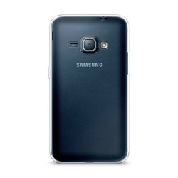 Силиконовый чехол без принта на Samsung Galaxy J1 2016