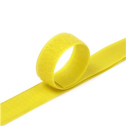 Лента-липучка 25 мм 1 м цвет F110 (109) желтый