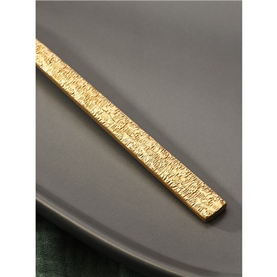 Ложка столовая из нержавеющей стали Magistro «Олин GOLD», длина 19,8 см, на подвесе, цвет золотой