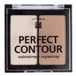 Палетка для контуринга PERFECT CONTOUR тон 01 Taupe Витэкс/6/МТ