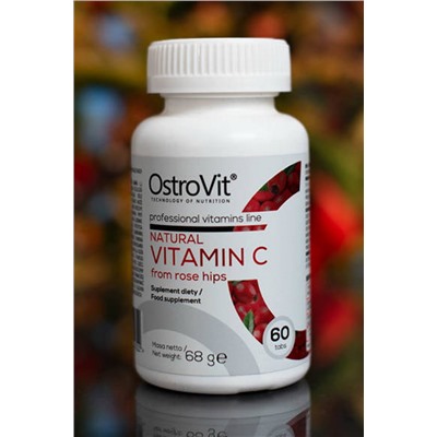 OstroVit Vitamin C Rose Hips 60 tabs - ВИТАМИН С
