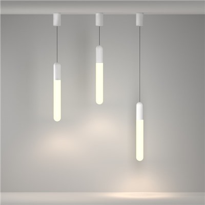 Светильник подвесной Technical P101PL-L500-12W3K-W, LED, 12 Вт, 60х60х500 мм, 850 Лм, 3000К, белый