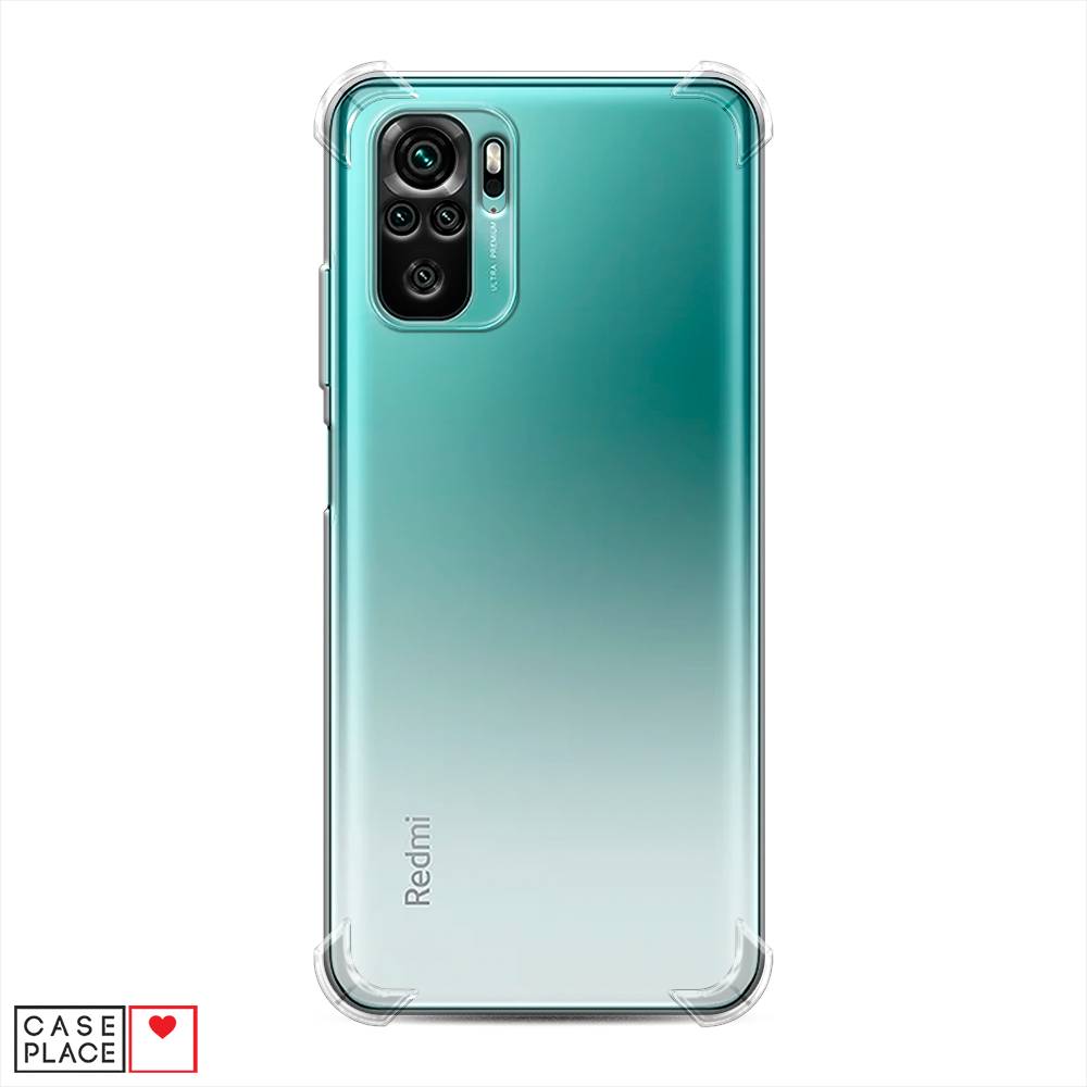 Противоударный силиконовый чехол Прозрачный на Xiaomi Redmi Note 10S  купить, отзывы, фото, доставка - РЦ маркет