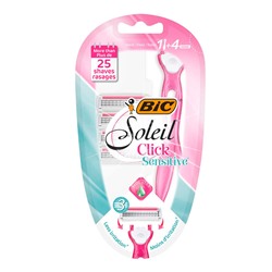 Станок BIC 3 CLICK SOLEIL Станок жен.+2лезвия 921402