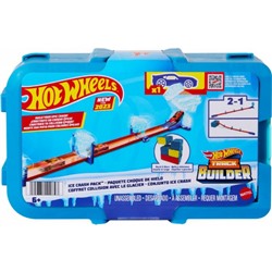 Mattel. "Hot Wheels" Автотрек "Ледовое столкновение" в чемодане арт.HKX40