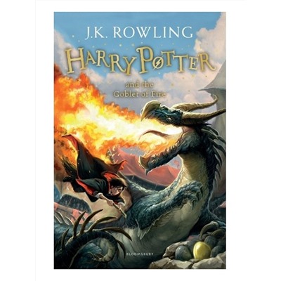 Уценка 50886 Книга."Harry Potter and Goblet of Fire" (Гарри Поттер и Кубок Огня) Упаковка