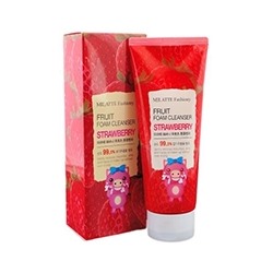 ПЕНКА ДЛЯ УМЫВАНИЯ С ЭКСТРАКТОМ КЛУБНИКИ 150 МЛ / MILATTE FASHIONY FRUIT FOAM CLEANSER STRAWBERRY 150 ML