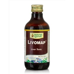 Ливомап, сироп для лечения печени, 200 мл, производитель Махариши Аюрведа; Livomap Syrop, 200 ml, Maharishi Ayurveda