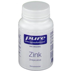 pure (пьюр) encapsulations Zink Zinkpicolinat 180 шт