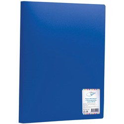 Папка OfficeSpace® с 40 вкладышами, 400мкм, синяя F40L2_290