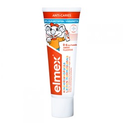 Детская зубная паста, для молочных зубов Elmex baby Anti-caries (для детей от 0 до 6 лет) 75 мл