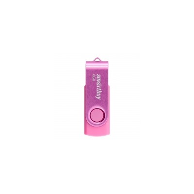 8Gb Smartbuy Twist Pink USB2.0 (SB008GB2TWP)