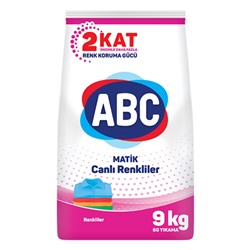 ABC Стиральный порошок Автомат Colors 9кг