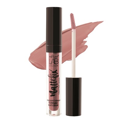 LAB colour Помада губная жидкая матовая MATTEFIX 301 Rose Beige 2,6 мл