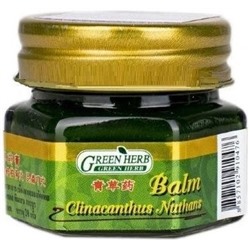 Охлаждающий зеленый бальзам "Зеленые травы" Novolife Grace Green Herb Cooling Balm Green, 10 гр