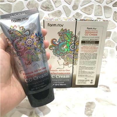 СС Крем Farmstay Formula All In One Galactomyces CC Cream 50 гр (78)