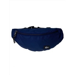 Поясная мужская сумка из текстиля цвет синий