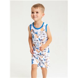 Пижама: майка, шорты "SLEEPY CHILD" для мальчика (2840618)