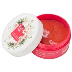 (Корея) Гидрогелевые патчи Farmstay Rose & Ceramide Hydrogel Eye Patch