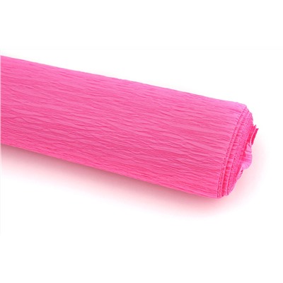 Гофрированная бумага (ярко-розовый), 50см*2,5м , упак. 1шт