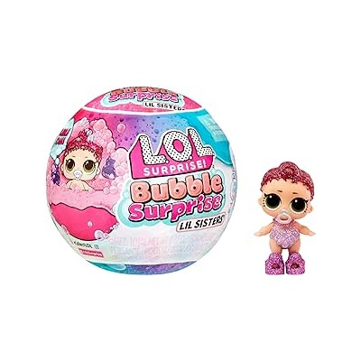 L.O.L. Surprise! LOL Surprise Bubble Foam Lil Sisters Doll - Collectible Baby Sister Great Gift for Girls Age 4+