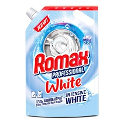 Romax Professional Средство для стирки White Дой-пак 1,5кг
