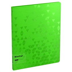 Папка с 20 вкладышами Berlingo "Neon", 17мм, 1000мкм, неоновая зеленая DB4_20392