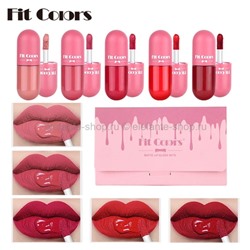 Набор капсульных матовых помад Fit Colors Matte Lip Gloss Set (106)