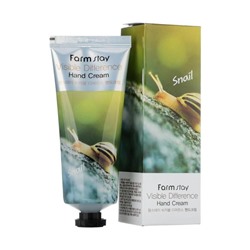 Farmstay Visible Difference Snail Hand Cream Крем для рук с экстрактом улитки