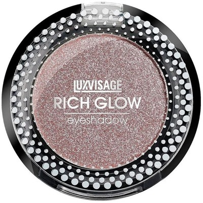 Тени компактные для век RICH GLOW 03 First kiss Luxvisage