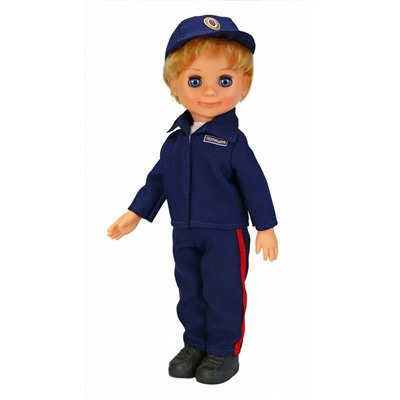 Весна. Кукла "Полицейский мальчик" 30 см. арт.В3877