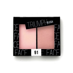 Triumpf CTBL-09 Румяна двухцветные Triumph Blush №91,Блаженство/Bliss. (12)