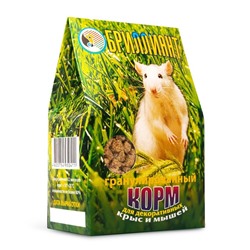 Корм «БРИЛЛИАНТ» для крыс и мышей, гранулированный 300 г