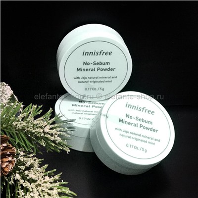 Минеральная пудра Innisfree No-Sebum Mineral Powder, 5 гр (78)