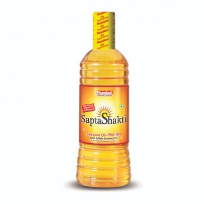 Sesame Oil SAPTA SHAKTI, Pitambari (Пищевое кунжутное масло холодного отжима САПТА ШАКТИ, Питамбари), 500 мл.